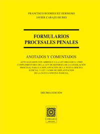 FORMULARIOS PROCESALES PENALES-10 EDICION 2010