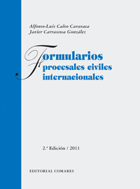 FORMULARIOS PROCESALES CIVILES INTERNACIONALES-2 ED.