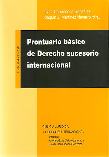 PRONTUARIO BASICO DE DERECHO SUCESORIO INTERNACIONAL