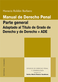 MANUAL DE DERECHO PENAL PARTE GENERAL ADAPTADO AL TITULO DE