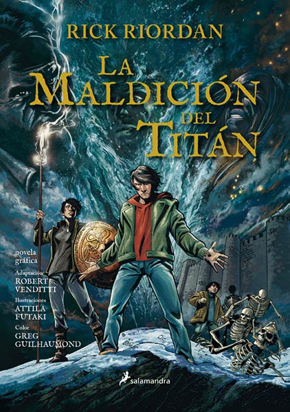 MALDICION DEL TITAN (PERCY JACKSON 3) NOVELA GRAFICA