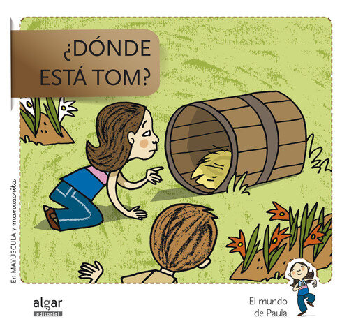 DONDE ESTA TOM?-EN MANUSCRITA Y MAYUSCULA