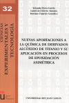 NUEVAS APORTACIONES A LA QUIMICA DE DERIVADOS ALCOXIDO DE TI