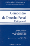 COMPENDIO DE DERECHO PENAL. PARTE GENERAL