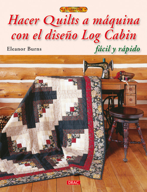 HACER QUILTS A MAQUINA CON DISE�O LOG CABIN