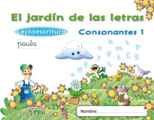 JARDIN LETRAS 1-LECTOESCRITURA.CONSONANTES 1 PAUTA