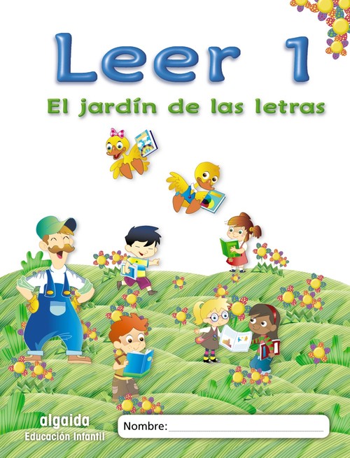 JARDIN LETRAS.LEER 1 EDUCACION INFANTIL