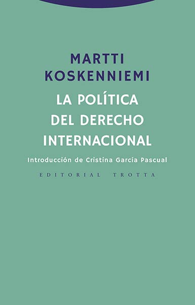 POLITICA DEL DERECHO INTERNACIONAL, LA