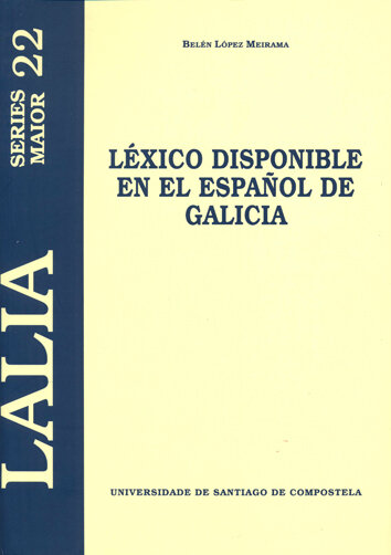 LM/22-LEXICO DISPONIBLE EN EL ESPA�OL DE GALICIA