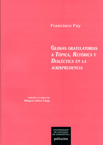 OP/340-GLOSAS GRATULATORIAS A TOPICA, RETORICA Y DIALECTICA