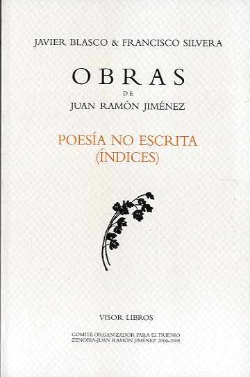 POESIA NO ESCRITA (INDICES)