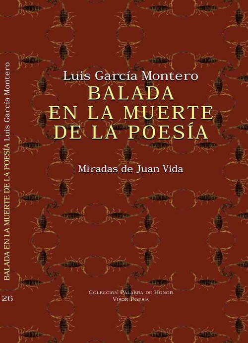 BALADA EN LA MUERTE DE LA POESIA
