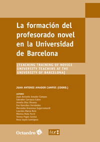 FORMACION DEL PROFESORADO NOVEL EN LA UNIVERSIDAD DE BARCELO