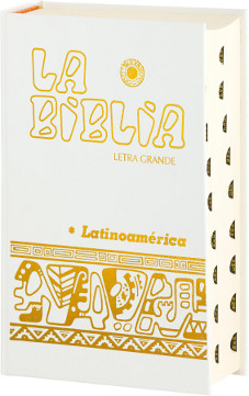 BIBLIA LATINOAMERICA [LETRA GRANDE] CARTONE BLANCA, CON U�ER