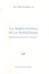 TEORIA POETICA DE LA ANTIGUEDAD, LA