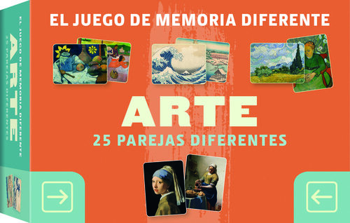 JUEGO DE MEMORIA DIFERENTE ARTE
