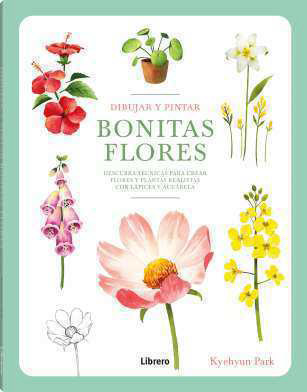 DIBUJAR Y PINTAR BONITAS FLORES