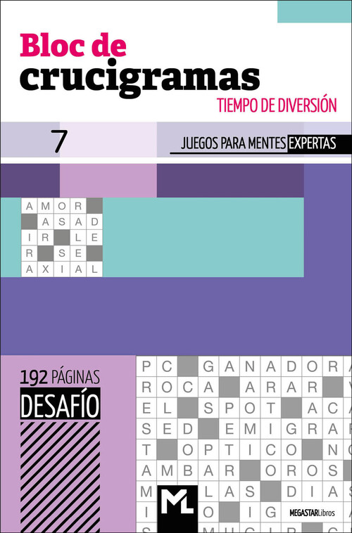BLOC DE CRUCIGRAMAS DESAFIO 07