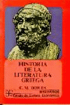 HISTORIA DE LA LITERATURA GRIEGA