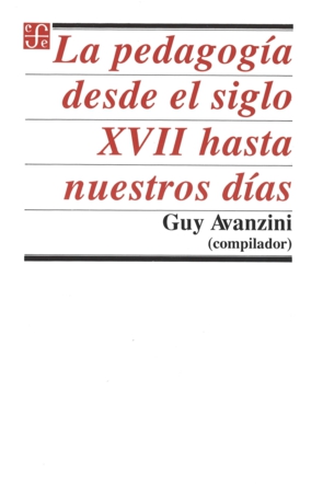 PEDAGOGIA DESDE EL SIGLO XVII