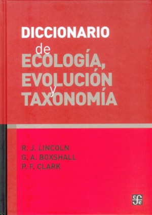 DICCIONARIO DE ECOLOGIA,EVOLUC,TAXONOM.