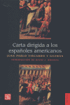 CARTA DIRIGIDA ESPA�OLES AMERICANOS