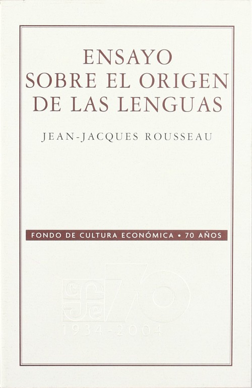 ENSAYO SOBRE EL ORIGEN LENGUAS
