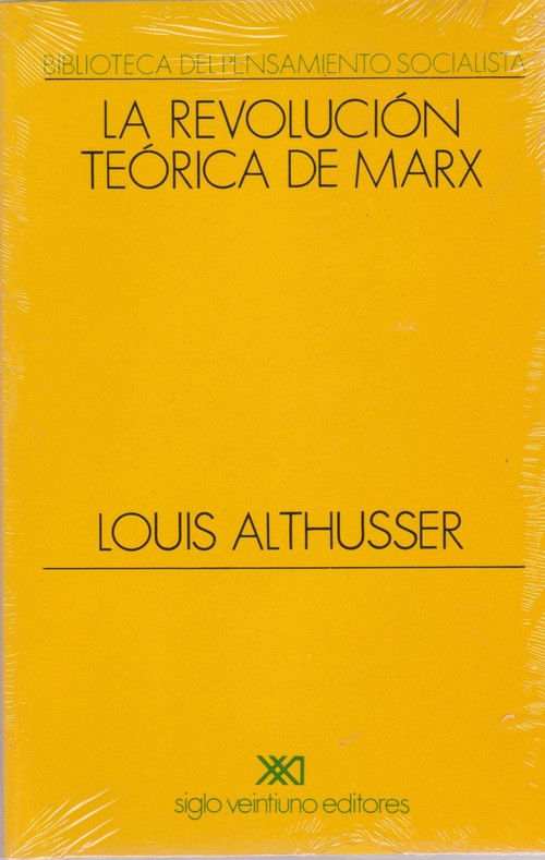 REVOLUCION TEORICA DE MARX, LA
