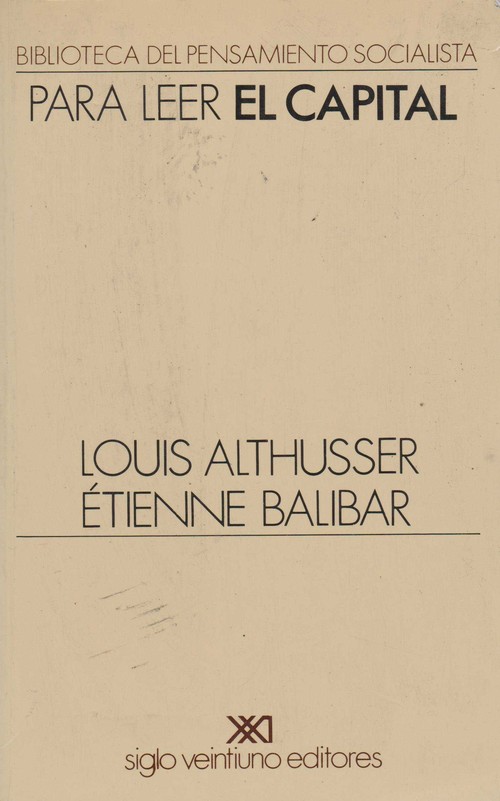 PARA LEER EL CAPITAL