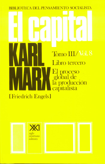CAPITAL. TOMO III/VOL. 8, EL