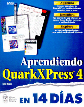 APRENDIENDO QUARKXPRESS 4/14 DIAS