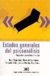 ESTADOS GENERALES DEL PSICOANALISIS