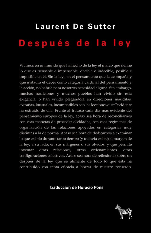 ELOGIO DEL PELIGRO