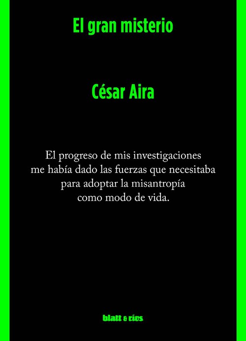 GRAN MISTERIO,EL