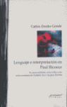 LENGUAJE E INTERPRETACION EN PAUL RICOEU