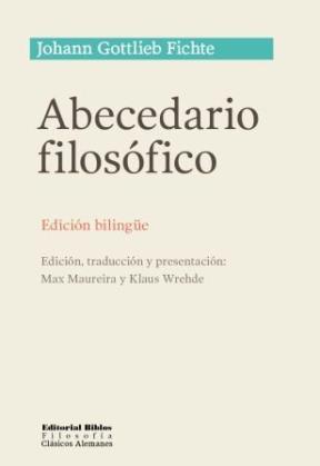 ABECEDARIO FILOSOFICO EDICION BILINGUE