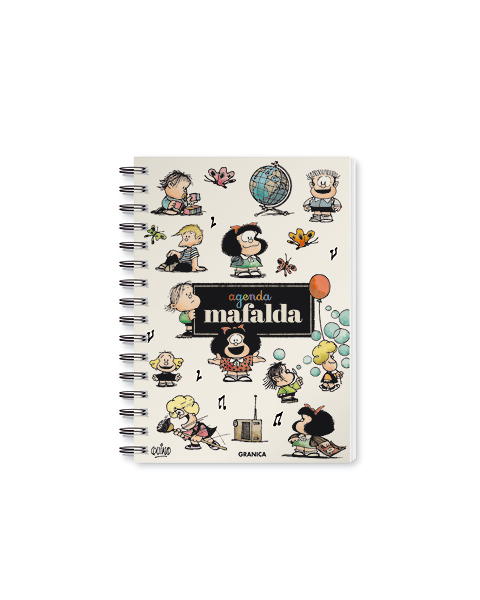 MAFALDA AGENDA PERPETUA ANILLADA PERSONAJES