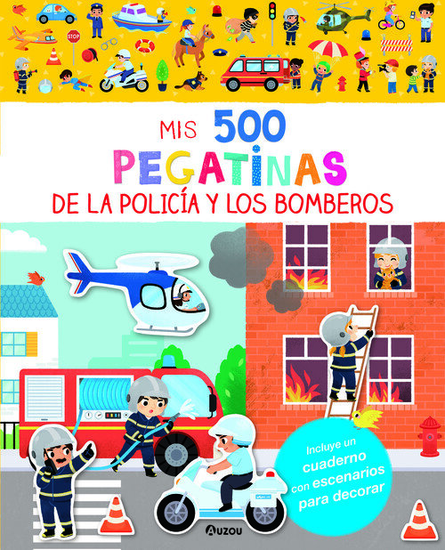 MIS 500 PEGATINAS DE LA POLICIA Y LOS BOMBEROS