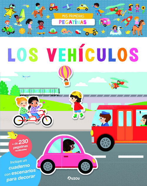 MIS PRIMERAS PEGATINAS - LOS VEHICULOS