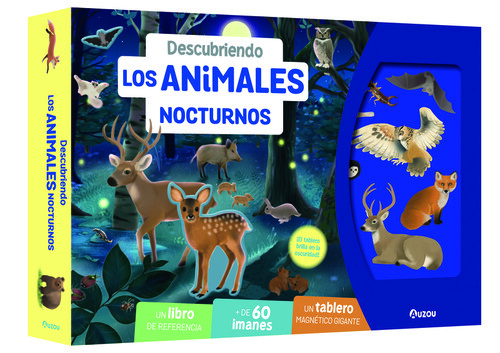 DESCUBRIENDO LOS ANIMALES NOCTURNOS. TABLERO MAGNETICO
