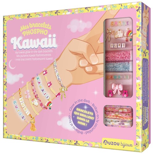 MIS PULSERAS KAWAII FOSFORESCENTES
