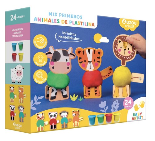 MIS PRIMEROS ANIMALES DE PLASTILINA
