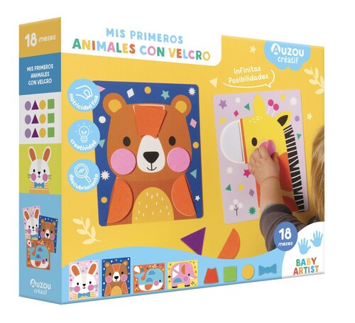 MIS PRIMEROS ANIMALES CON VELCRO