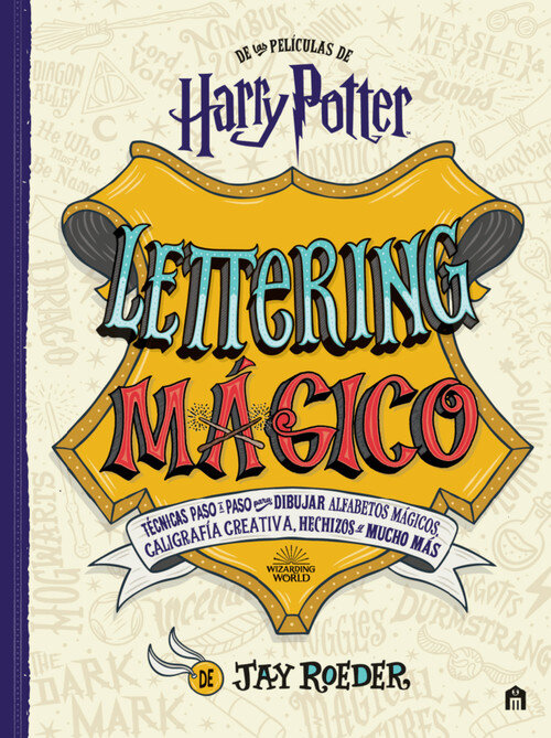 HARRY POTTER. LETTERING MAGICO