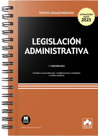 LEGISLACION ADMINISTRATIVA (ENCUADERNACION CON ESPIRAL)