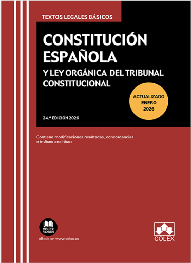 CONSTITUCION ESPA�OLA Y LEY ORGANICA DEL TRIBUNAL CONSTITUCI