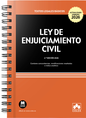 LEY DE ENJUICIAMIENTO CIVIL - ENCUADERNACION CON ESPIRAL