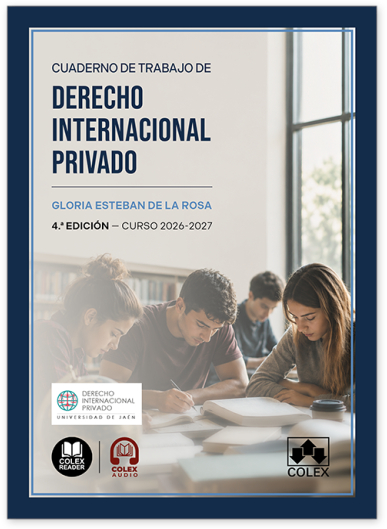 CUADERNO DE TRABAJO DE DERECHO INTERNACIONAL PRIVADO