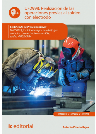 REALIZACION DE LAS OPERACIONES PREVIAS AL SOLDEO CON ELECTRO