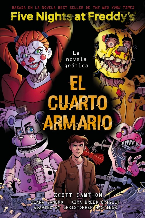 FIVE NIGHTS AT FREDDY'S. LOS OJOS DE PLATA. NOVELA GRAFICA